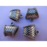 Pendant Bail Nickel Antiqued